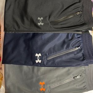 Boy’s Under Armour athletic pants. Never worn! 3 different colors.